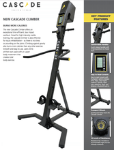 Load image into Gallery viewer, Cascade Climber Vertical Climbing Machine - EWOT
