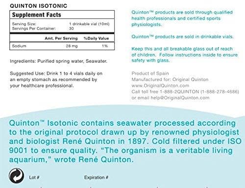 Quinton Hypertonic-Marine Plasma (30 Sachets) AKA