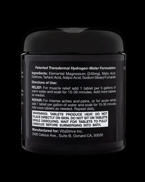 RELIEF Muscle Recovery Soak Tablets (60 Tablets) | EWOT