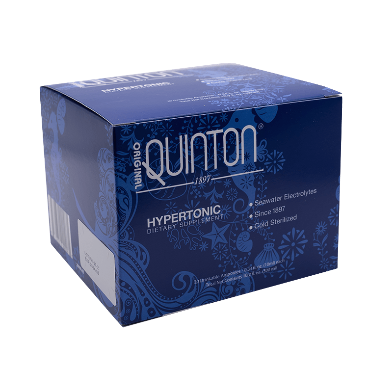 Quinton Hypertonic-Marine Plasma (30 glass ampules) AKA QuintEssential 3.3 - EWOT